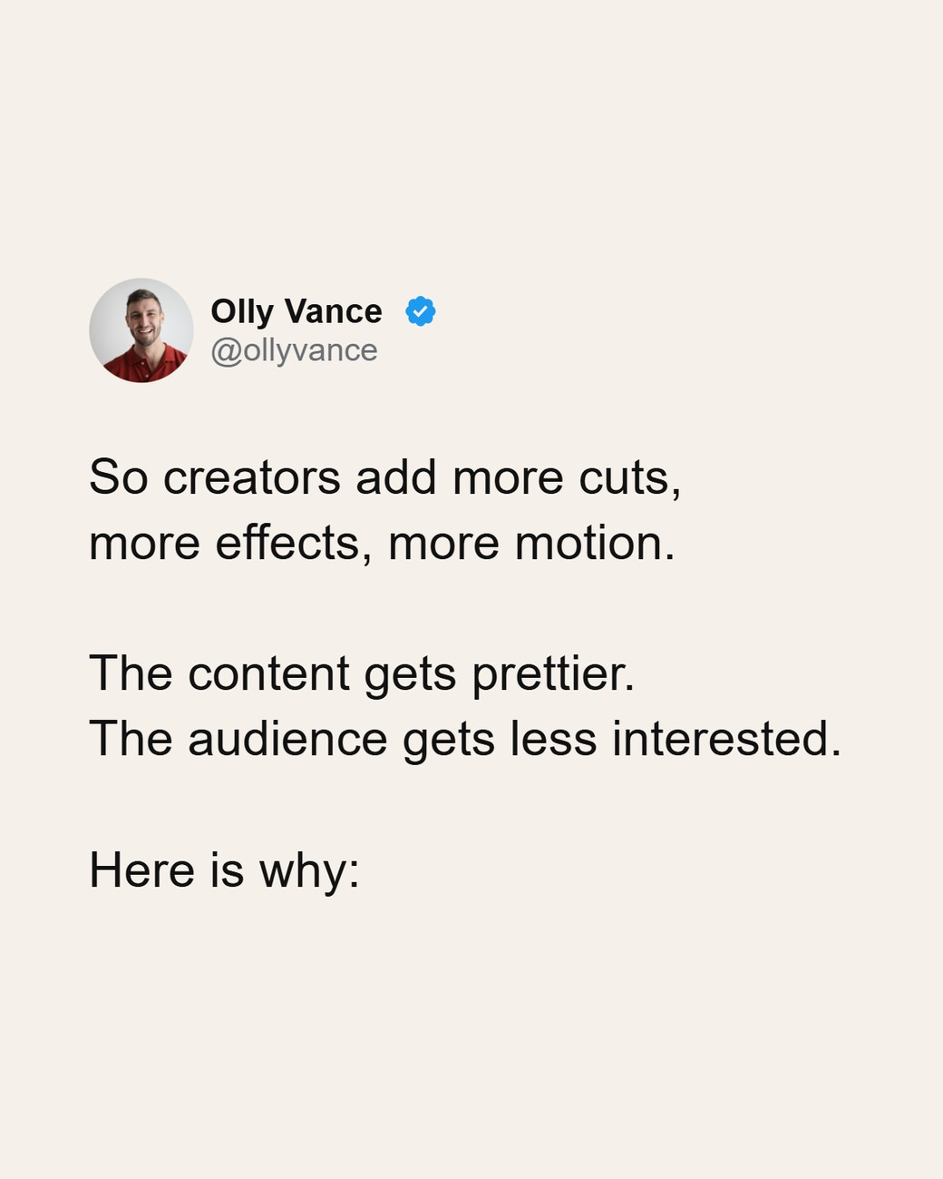 Tweet-style carousel slide in dark mode, made in LightFit, 4:5