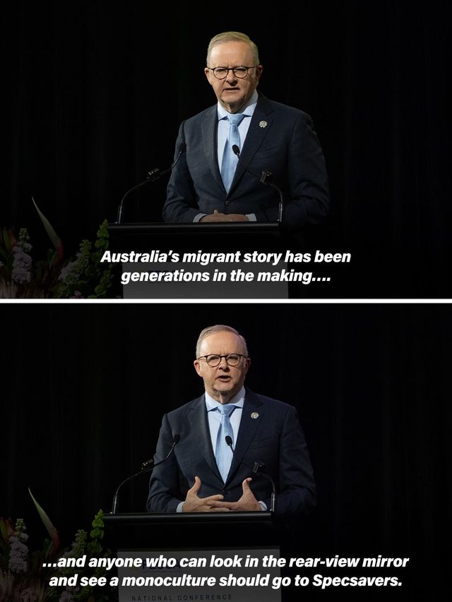 Anthony Albanese on Instagram, slide 1 of 2