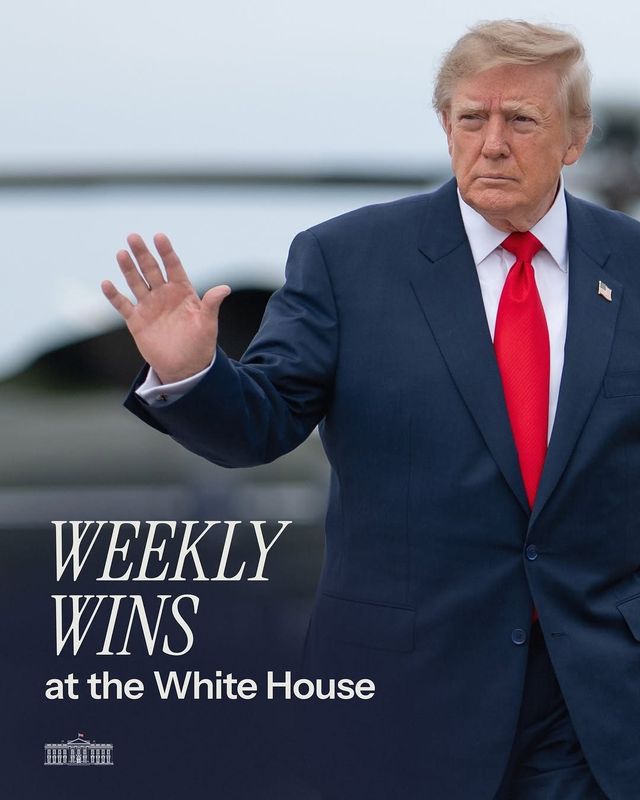 The White House's carousel cover on Instagram